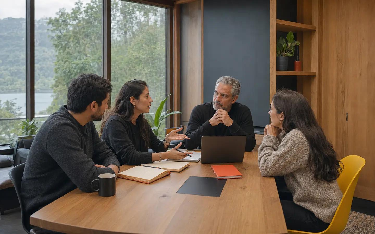 Sala de reuniones de referencia